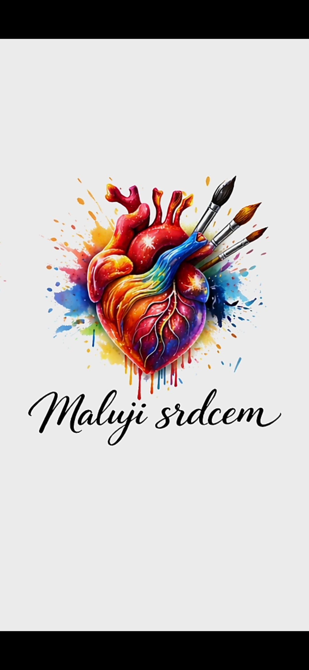 Logo MalujiSrdcem